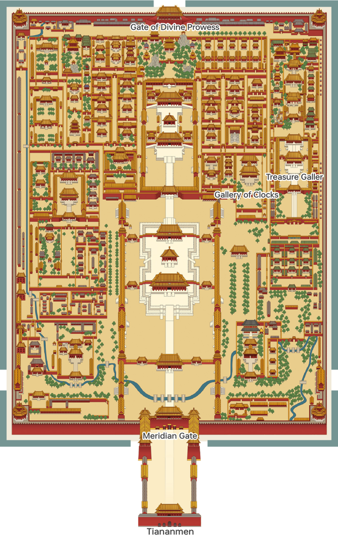 The Palace Museum Map