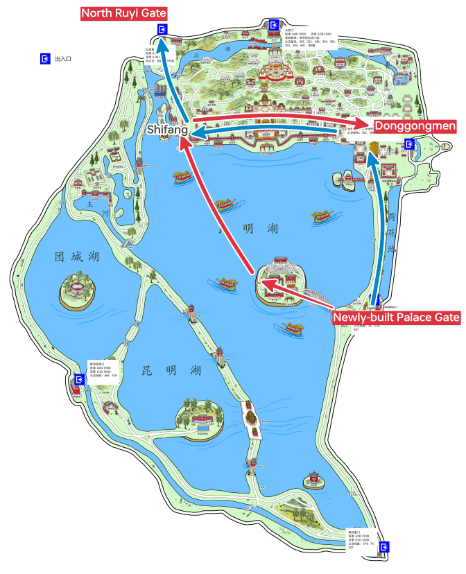 Summer Palace Map