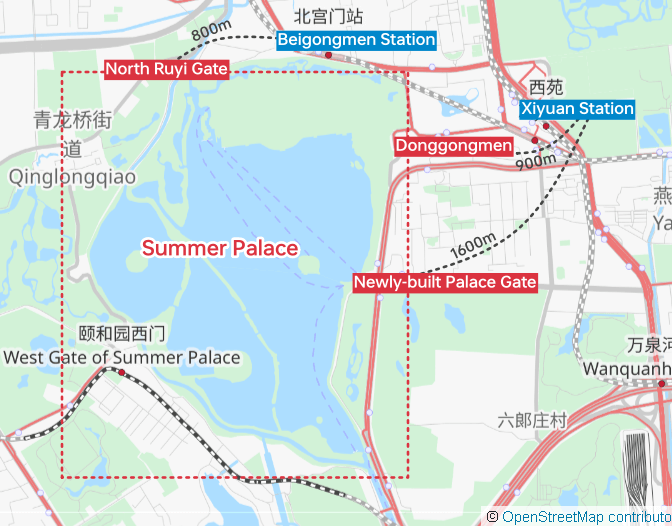 Summer Palace Map