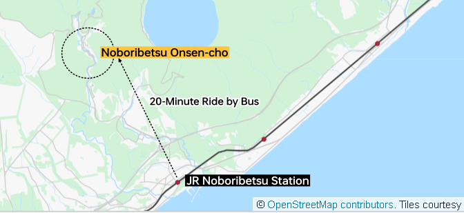 Noboribetsu Map