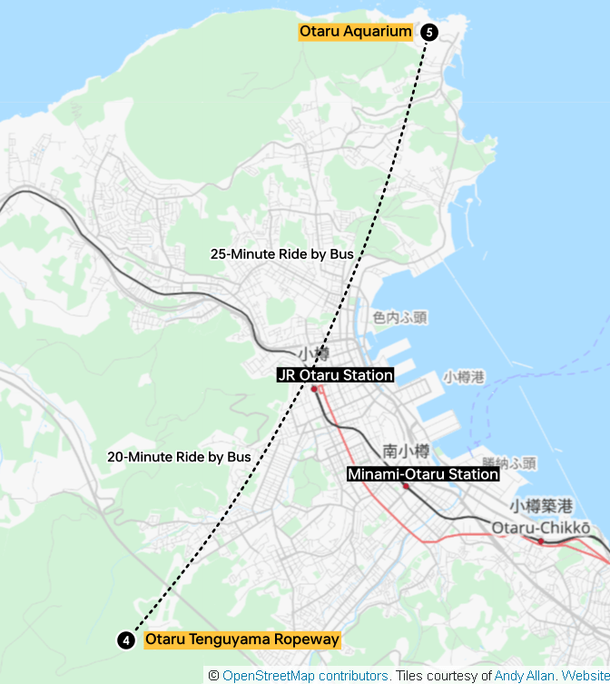 Otaru Map