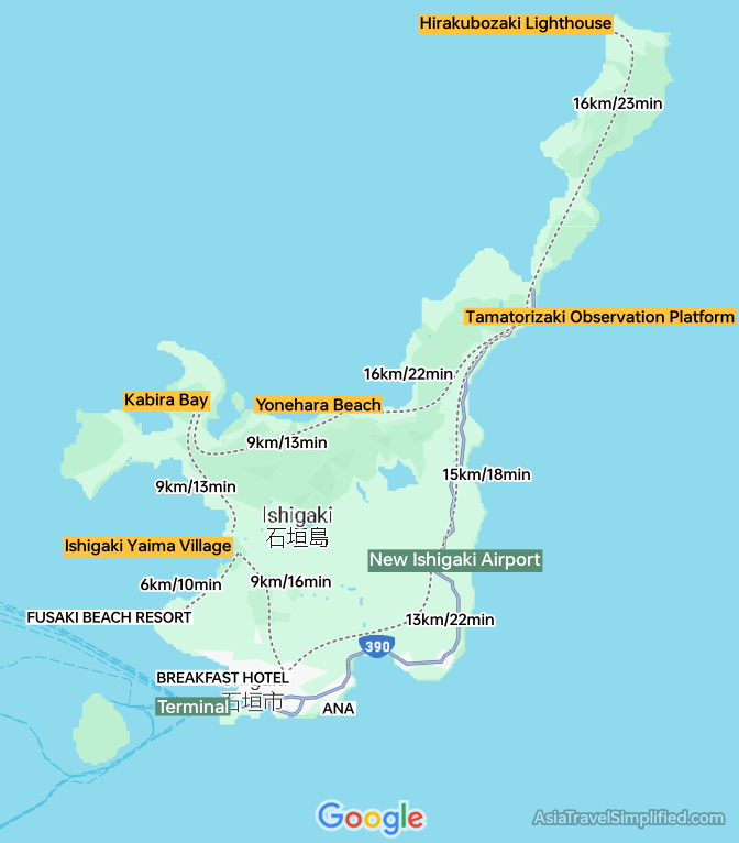 Ishigaki Map