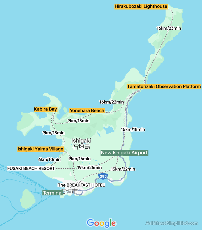 Ishigaki Map